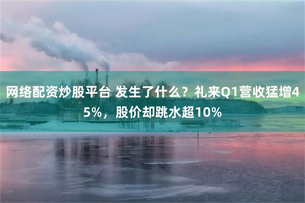 网络配资炒股平台 发生了什么？礼来Q1营收猛增45%，股价却跳水超10%